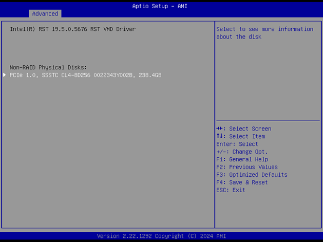 Intel RST